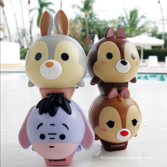 Disney Other - Disney TSUM TSUM 3 Pack Lip Smacker Stack